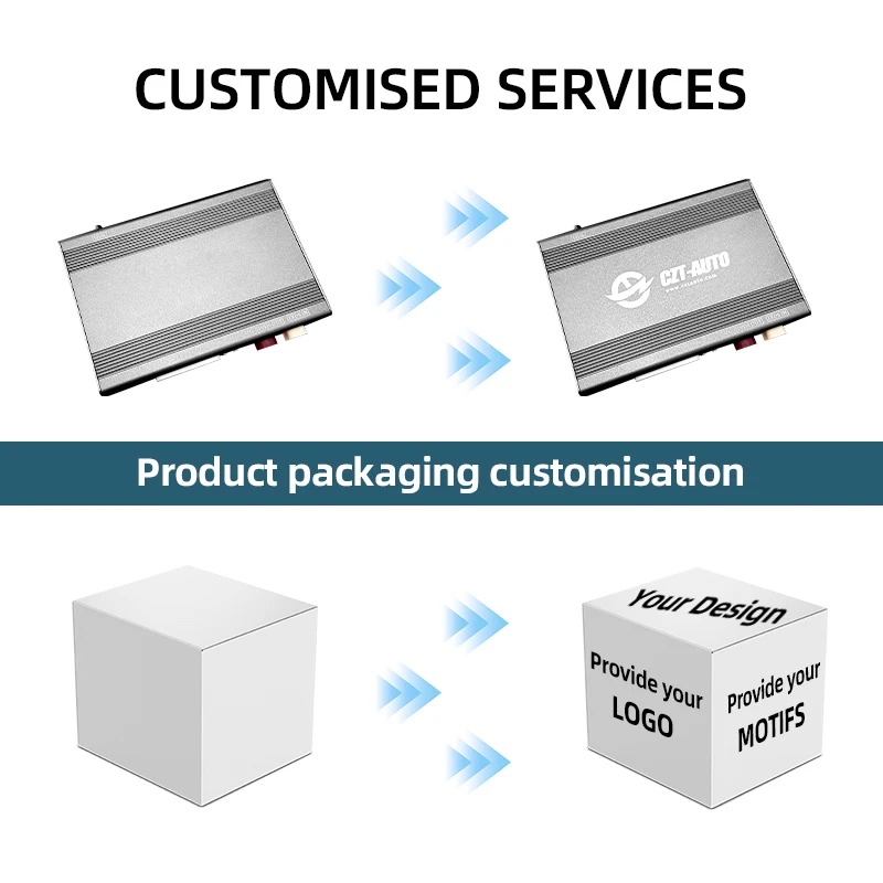 CZT-AUTO Universal Smart Wireless CarPlay for  Portofino Android Auto Car DVD Player Mirror Link AirPlay Radio Navigation